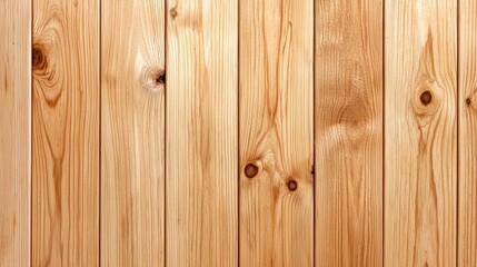 Fototapeta premium Light Brown Vertical Wood Planks Texture Background