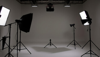 Q, studio lighting. White tone
