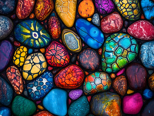 colorful stones