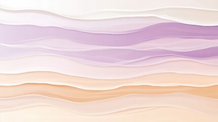 Obraz premium Abstract pastel wave pattern creating a sense of peace and tranquility