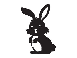 vector illustration of a rabbit