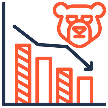Bear Market Icon
