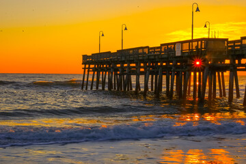 Fototapeta premium Virginia Beach sunrise