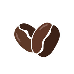 Coffee Bean Icon Set – Roasted Coffee Theme.vector ilustration