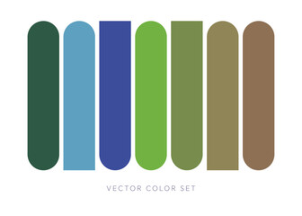 Collection of smooth gradient color palettes arranged in a clean layout. Ideal for digital design, UI/UX, branding, and creative backgrounds.