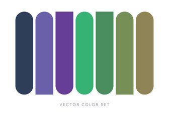 Collection of smooth gradient color palettes arranged in a clean layout. Ideal for digital design, UI/UX, branding, and creative backgrounds.