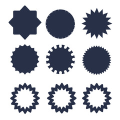 set of vector stickers