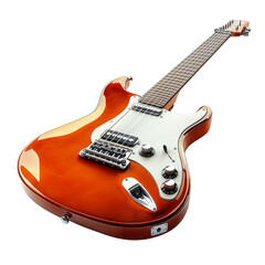 Electric Guitar, isolated on white, rock instrument