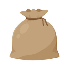 かわいい麻袋のイラスト