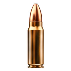 Bullet isolated on transparent background