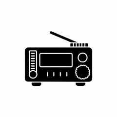 creative details marine radio icon vector illustration
