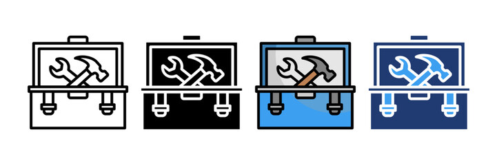 Toolbox  Icon Set Multiple Style Collection