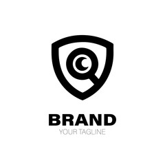 Security Logo. Security Logo Design. Security Logo Brand. Security Logo Vector Design Isolated on White Background