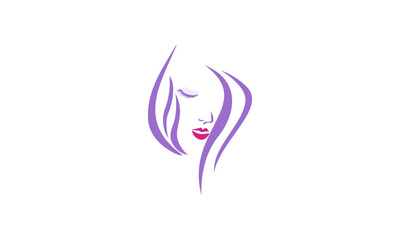 Naklejka premium icon logo beauty