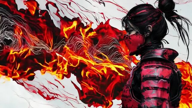 侍ループグラフィックエフェクト