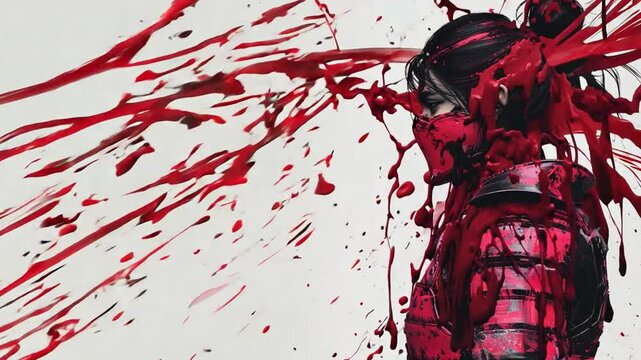 侍ループグラフィックエフェクト