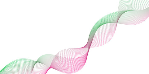 modern wavy curved geometric line patterns, Geometrical and business and technology concept blend line abstract wave on white background, dynamic wave flowing lines abstract background.