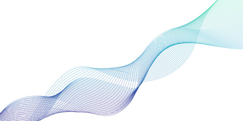modern wavy curved geometric line patterns, Geometrical and business and technology concept blend line abstract wave on white background, dynamic wave flowing lines abstract background.