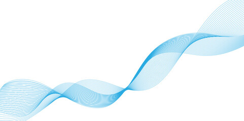 abstract color gradient technology blend smooth wave lines, geometric abstract lines pattern or wavy stripes for business background, smooth and dynamic speed wave patterns technology lines.