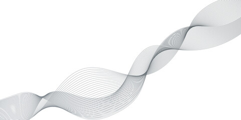 abstract color gradient technology blend smooth wave lines, geometric abstract lines pattern or wavy stripes for business background, smooth and dynamic speed wave patterns technology lines.