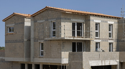 Immeuble en construction	
