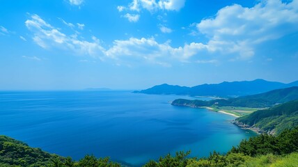 Fototapeta premium 日本の田舎の風景