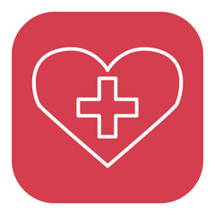 Fototapeta premium Care Icon