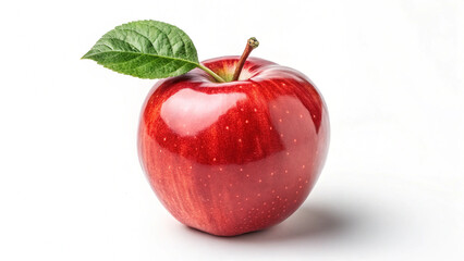 Red apple isolated on white background, Red Envy apple on white background With clipping path