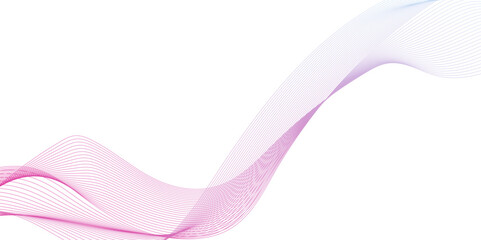 blending line is floating on white background, abstract Curved wavy lines tech futuristic motion background technology line which is floating and curved, Technology flow grid blend curve wave line.