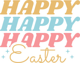 Happy Easter svg