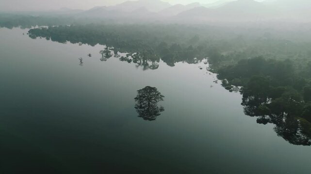 Sri Lanka Luftaufnahme Heritance Kandalama