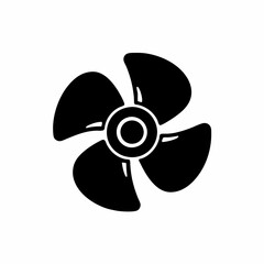 creative details ship propeller icon vector illustration 