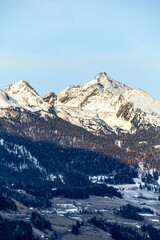 Morgendlicher Start in den neuen Tag bei sch&ouml;nsten Sonnenschein in der S&uuml;dtiroler Region Sand in Taufers - S&uuml;dtirol - Italien