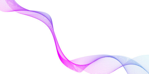 Modern dynamic wave flowing abstract geometric line patterns, digital and modern seamless abstract curved wave line, Wavy flowing curve pattern of digital modern technology and geometry.