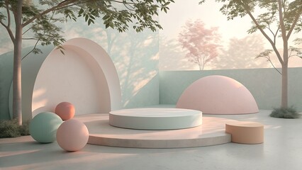 cosmetic cream in a bathroom