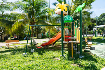 Spielplatz im Urlaubsparadies