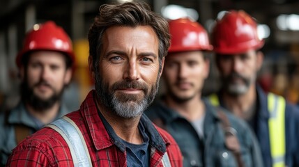 Portrait of a Confident Construction Worker