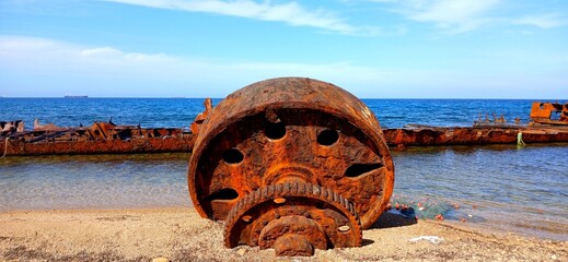 old rusty boat