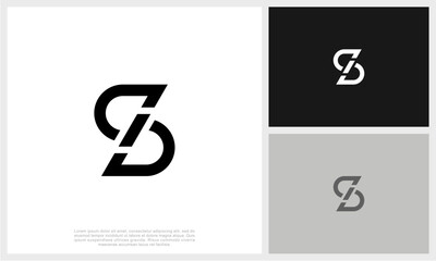 Letter S Logo Template Design Vector Illustration. Initial S Logo.	