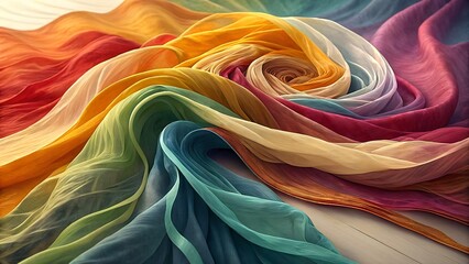 colorful fabric texture