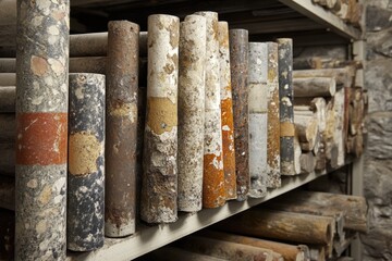 Rock Core Samples from Geological Survey of Northern Ireland for Mineral Analysis