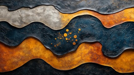 Dynamic Abstract Cowhide Print Texture in Contemporary Design. Generative AI