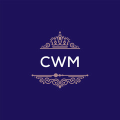 CWM LOGO DESIGN VECTOR TEMPLATE