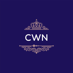 CWN LOGO DESIGN VECTOR TEMPLATE