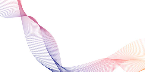 abstract geometric color gradient Curved Wavy Lines Forming Minimalist Pattern, modern and minimalistic technology Wave Lines Creating Futuristic Tech Background, Abstract Soundwave Style Line Art.