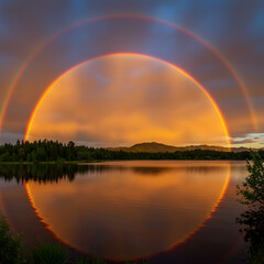 Naklejka premium Rainbow 