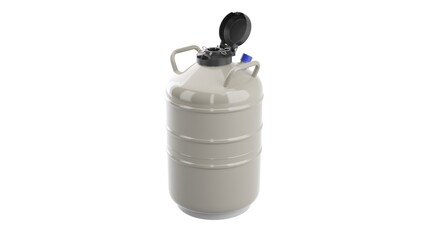 Liquid nitrogen container 