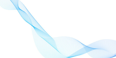 Abstract background with a wave line surface made of various geometric lines, Abstract modern dynamic data flowing and technology concept line background, Geometric technology round shape lines.