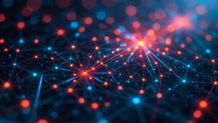 LLM AI Modeling: Semantic Network Illustration