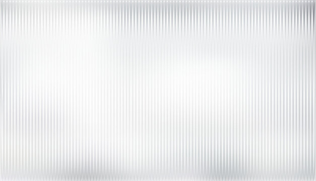 Vector ribbed glass texture background. Light grey ribbed glass. Mesh gradient. acrylic ribbed bath surface. Reeded glass background semitransparent overlay. Bath wall window